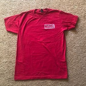 Red Marvel Tee